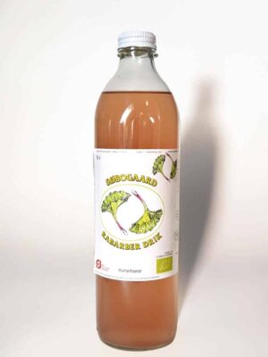 Økologisk dansk rabarber lemonade 50 cl.